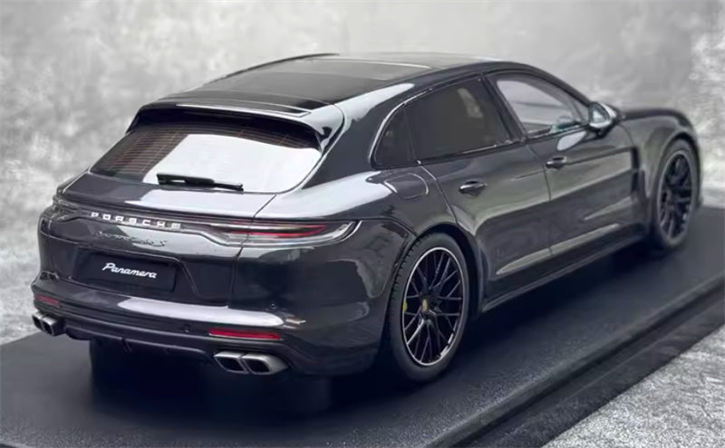 1:18 PORSCHE Panamera Turbo S Sport Turismo  Metallic Gray  GT SPIRIT Limited Edition 504PCS ONLY Resin Car Model