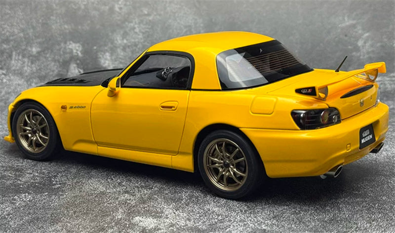 1:18 Honda S2000 MUGEN  Indy Yellow Pearl MOTORHELIX Limited Edition 399PCS ONLY DIECAST Model