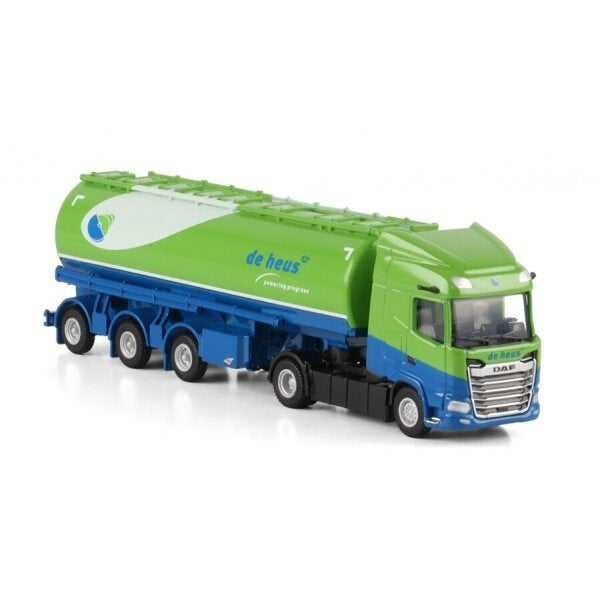1:87 DAF DE HEUS VOEDERS XF MY25 4X2 BULK TRAILER 3 AXLE WSI DIECAST Model