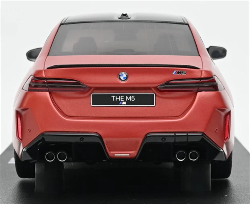 1:18 BMW M5 2025 red GT Spirit Limited Edition Resin Model