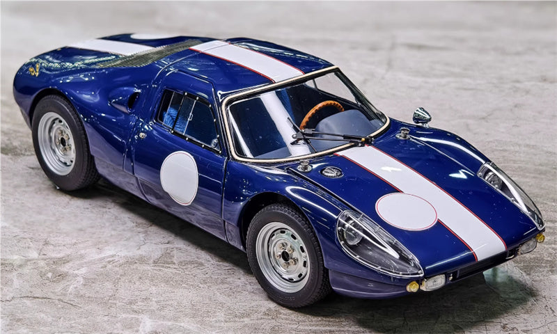 CMC Porsche 904 Carrera GTS Bonhams Scottsdale Auction 2017 blue Limited Edition 1000PCS ONLY 1:18 Car Pre-built Model view8