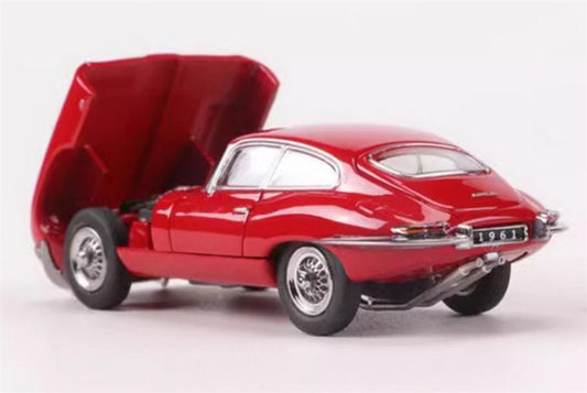 GFCC 1961 Jaguar E-Type Coupe hardtop version Red Limited Edition 499PCS ONLY RHD 1:64 car Pre-built Model view2