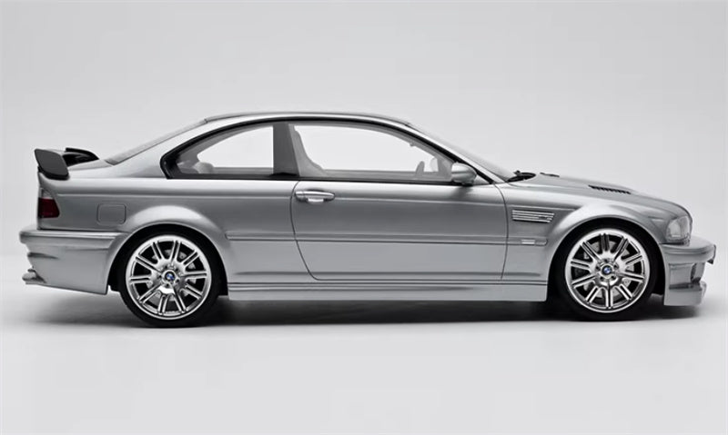 1:18 BMW E46 M3 GTR STREET 354 2001 silver  OTTO Limited Edition 2500PCS ONLY Resin Car Model