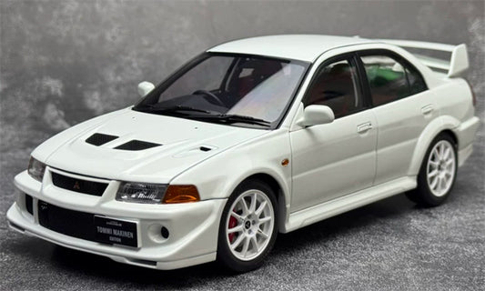 1:18 Mitsubishi Lancer Evolution VI (6.5) GSR T.M.E  Scotia White MOTORHELIX Limited Edition 699PCS ONLY DIECAST Model