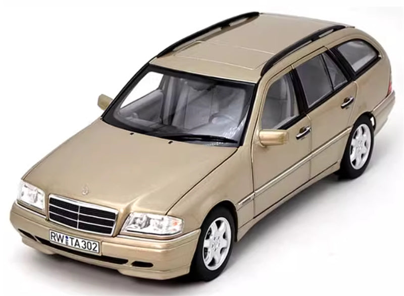 NOREV Mercedes Benz C-CLASS T 1997 station wagon Champagne Gold 1:18 Car Pre-built Model view7
