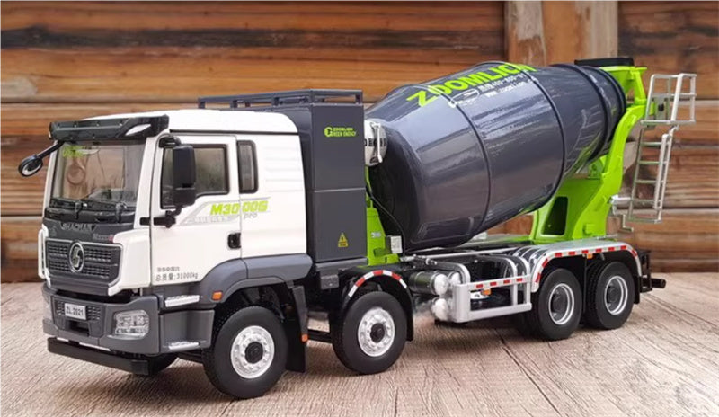 ZOOMLION New energy mixer truck （SHACMAN Delong M3000 chassis） 1:38 Truck Pre-built Model