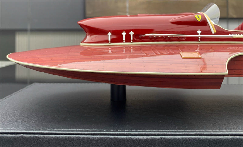 1:18 Ferrari Hydroplane #50 red VMB Resin Ship Model view1