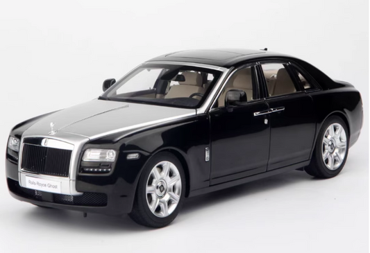 kyosho Rolls Royce RR ghost Black and silver dual color 1:18car Pre-a Model