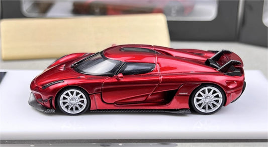 TPC Koenigsegg Regera red Limited Edition 999PCS ONLY 1:64 Car Pre-built Model view2