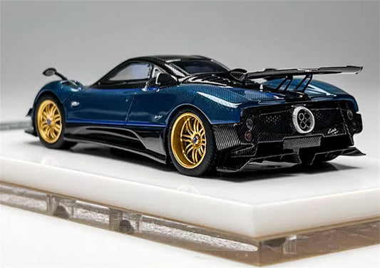 HH Model Pagani Zonda Tricolore Blue - Hardtop Edition 1:64 Car Pre-built Model view2