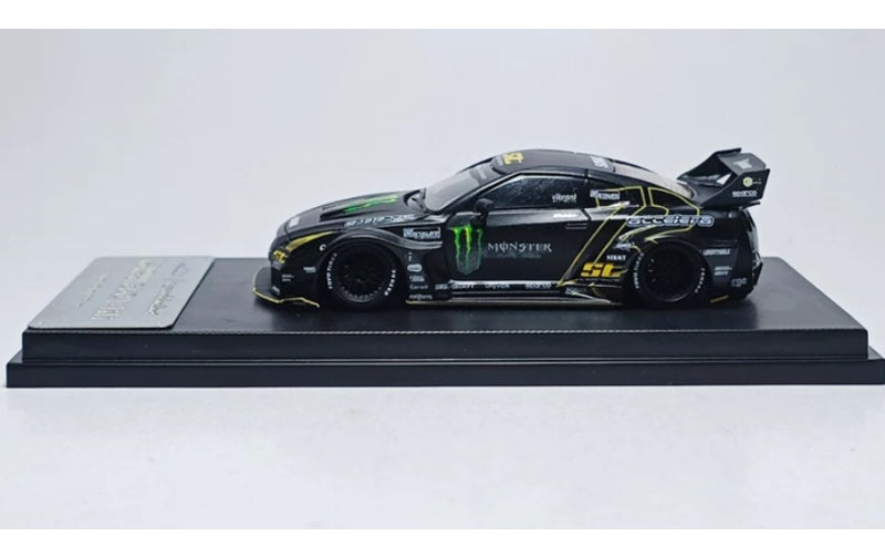 1:64 Nissan 35GT-RR  Black mymodelcollect Limited Edition 999PCS ONLY DIECAST Model