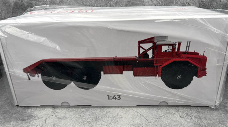 Norev Berliet T100 n°1 1960 transport vehicle red 1:43 Truck Pre-built Model view6