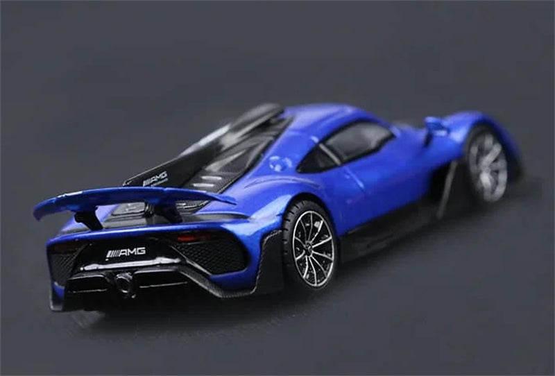 1:64 Mercedes Benz AMG One Limited Edition 999pcs ONLY  Metallic Blue Original Model DIECAST Model