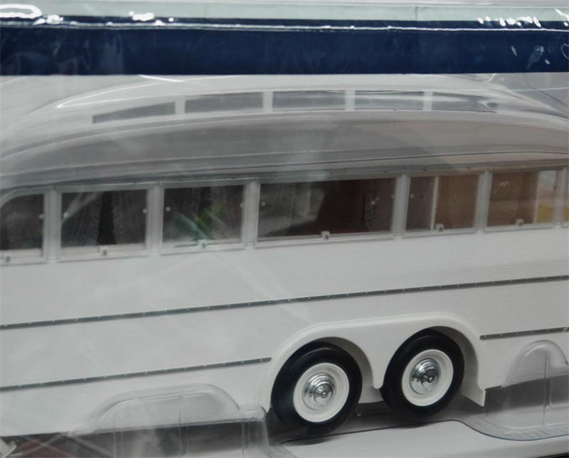 NOREV Peugeot 404 1965 brown Car with White camping trailer 1:18 Car Pre-built Model view6
