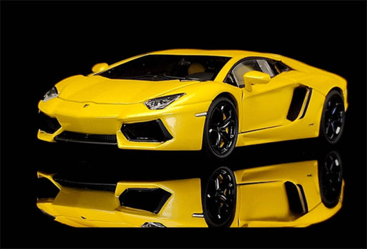 AUTOART Lamborghini Aventador LP700-4 GIALLO ORION 1:43 Car Pre-built Model view1