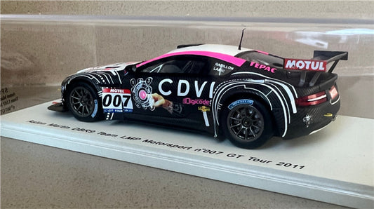 1:43 spark Aston Martin DBR9 Team LMP Motorsport GT Tour 2011 P.LAMIC-F.GABILLON view2