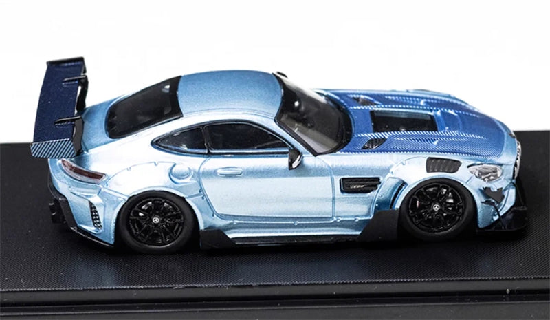 1:64 Mercedes Benz AMG GTS Widebody Ice Blue Rhino Model DIECAST Limited Edition 499pcs ONLY Model