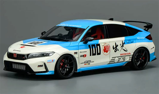 1:18 Honda Civic Type R FL5  Idemistu Motion Blue MOTORHELIX Limited Edition 499PCS ONLY DIECAST Model