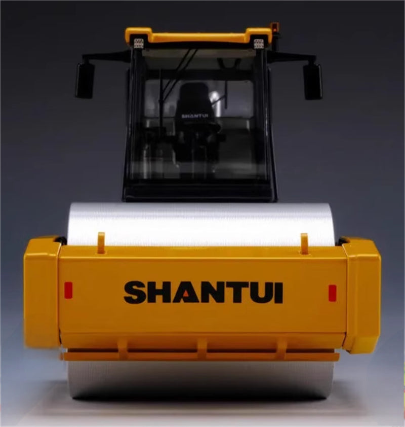 SHANTUI SR40G single steel wheel road roller 1:35 Truck Pre-built Model
