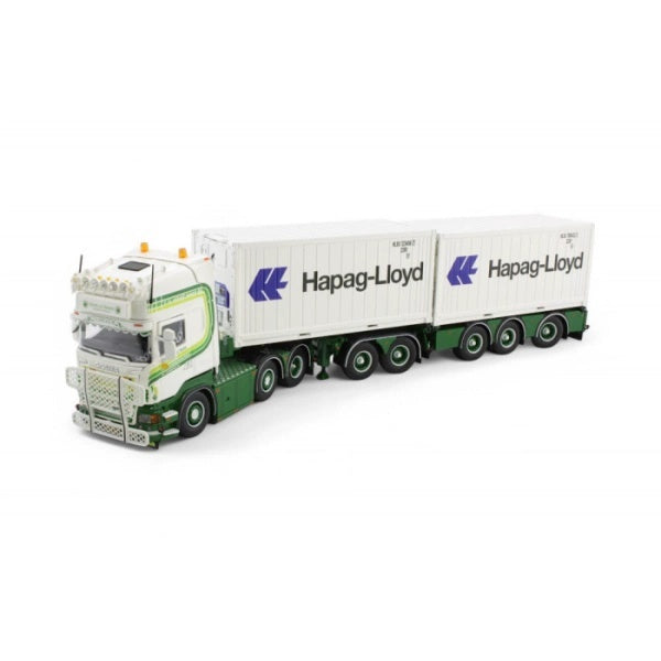 1:50 SCANIA Hapag-Lloyd R500 2x20FT TEKNO   DIECAST Model