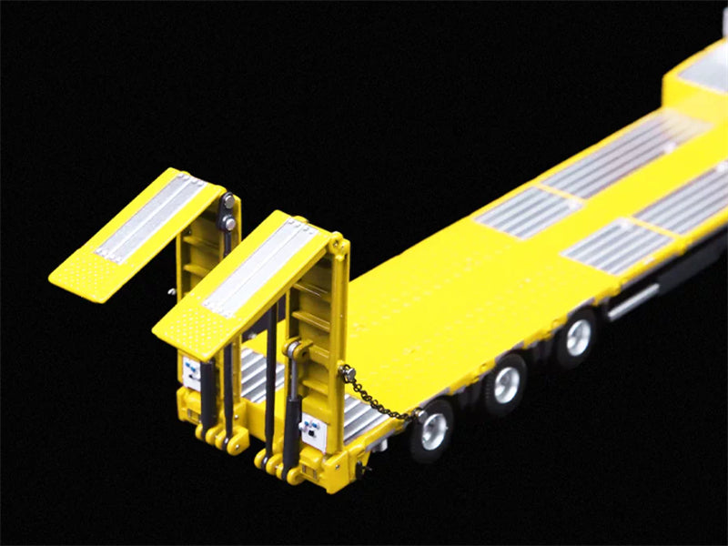 1:64 Mercedes-Benz Actros Yellow TIMEMICRO x PERKA DIECAST Trailer & Tractor Model