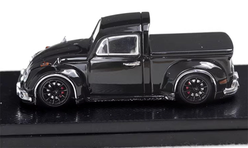 Liberty 64 Volkswagen Beetle Pickup Black Limited Edition 499PCS ONLY ROB3DESIGN 1:64 Car Pre-built Airliner Model Display view5