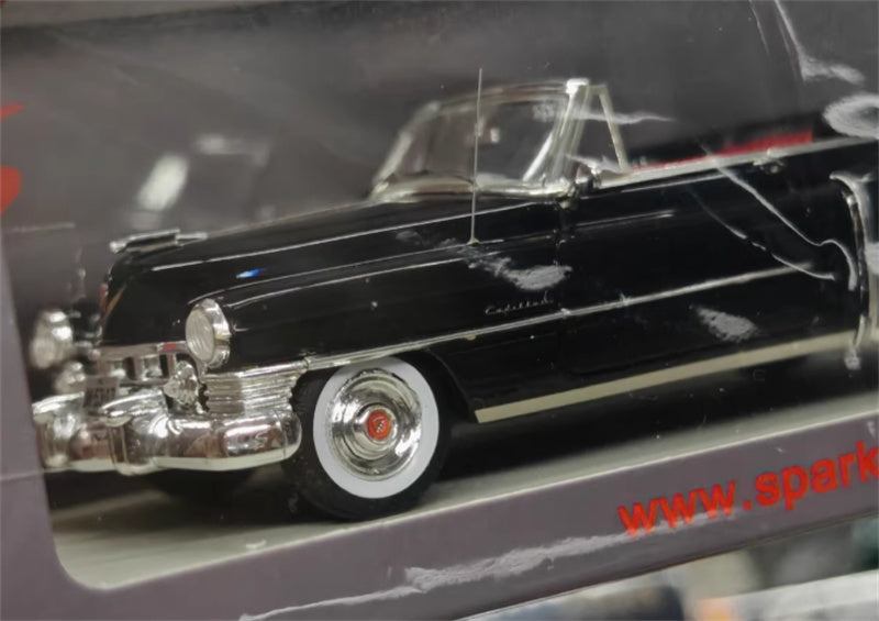 spark Cadillac Series 61 Convertible 1950 Black 1:43 Car Pre-built Model view10