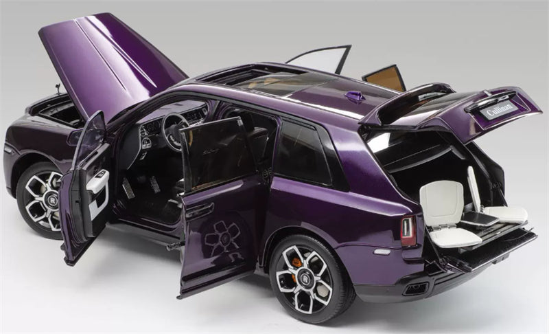 1:18  Cullinan BB  Metallic Purple ROLLS-ROYCE Limited Edition 149PCS ONLY DIECAST Model