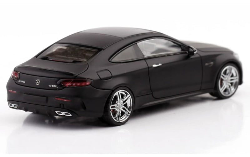 1:64 Mercedes-Benz AMG C63s  Matte Black Warrior Howie Model   DIECAST Model
