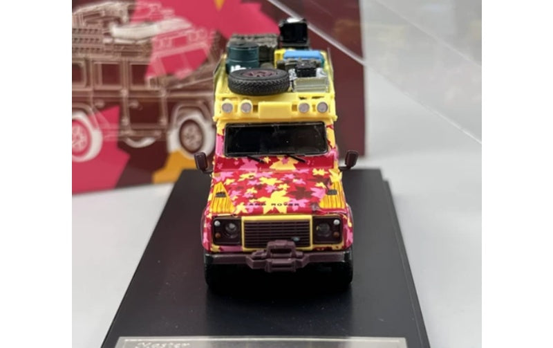 1:64 Land Rover Defender 110   Master x Somodel Grapevine Edition with Accessories Limited Edition 1200PCS ONLY DIECAST Model