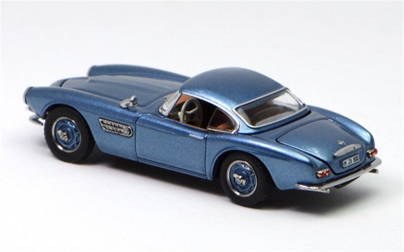 GFCC BMW 507 Roadster Retro Car 1957 Ice Blue Convertible hardtop 1:64 car Pre-built Model view2