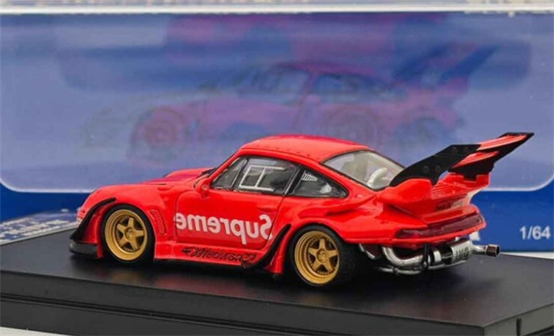 1:64 Porsche 911 RWB 993 Supreme Red SW DIECAST Model