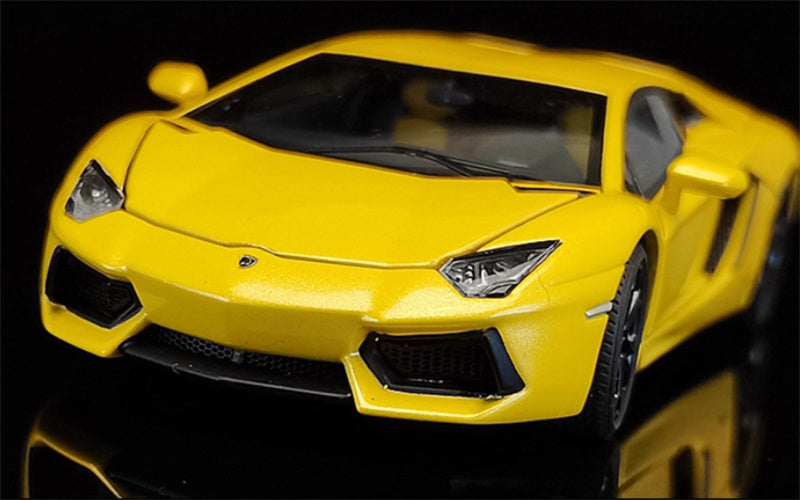AUTOART Lamborghini Aventador LP700-4 GIALLO ORION 1:43 Car Pre-built Model view8