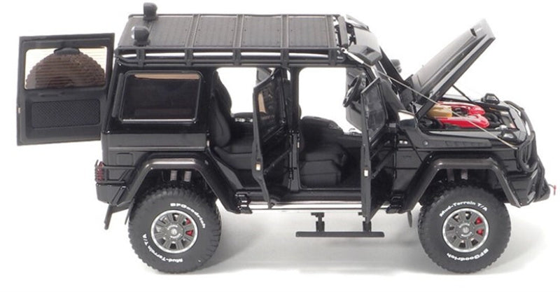 Almost Real Brabus 550 Adventure Mercedes Benz G 500 4×4² Obsidian Black 1:18 DIECAST car