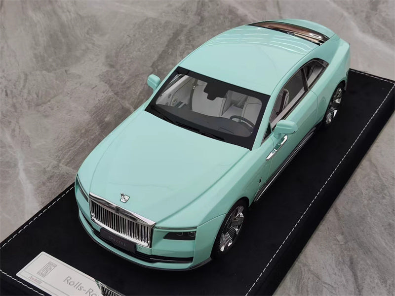 HH Model Rolls Royce SPECTRE Green Limited Edition 50PCS ONLY 1:18 Car Pre-built Model view10