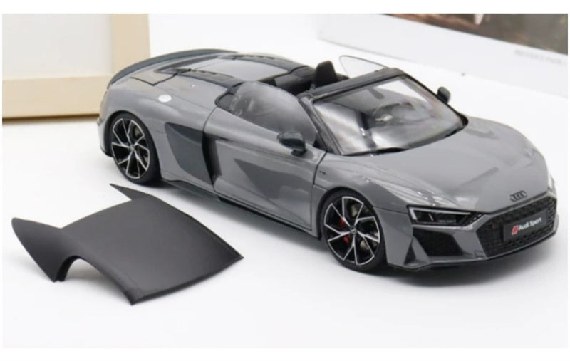 1:18 AUDI R8 Sport 2021 Nado Grey KengFai convertible version DIECAST Model