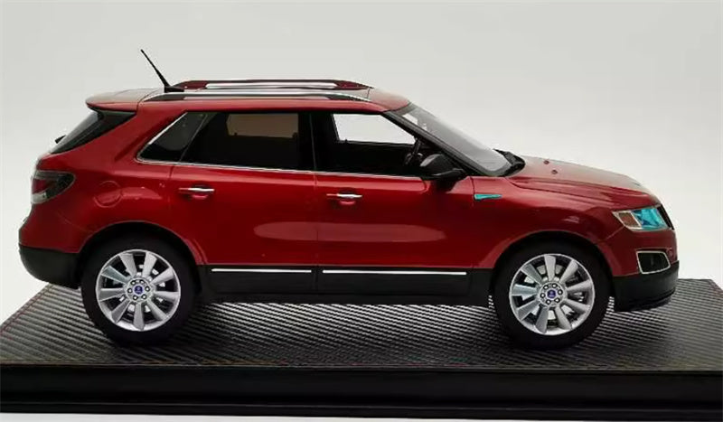 TOPWING Saab 9-4X Red 1:18 Car Pre-built Model view4