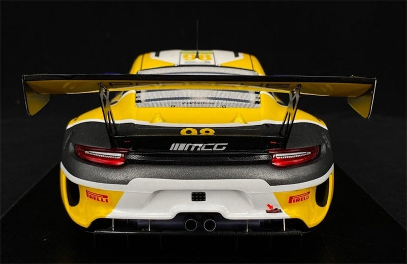 1:18 Porsche 911 gt3r 2019 Spark Macau tournament Resin Car Model view5