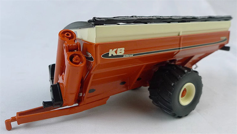 SpecCast KB Killbros Grain Cart tractor trailer Watermelon red 1:64 Truck Accessories Pre-built Model