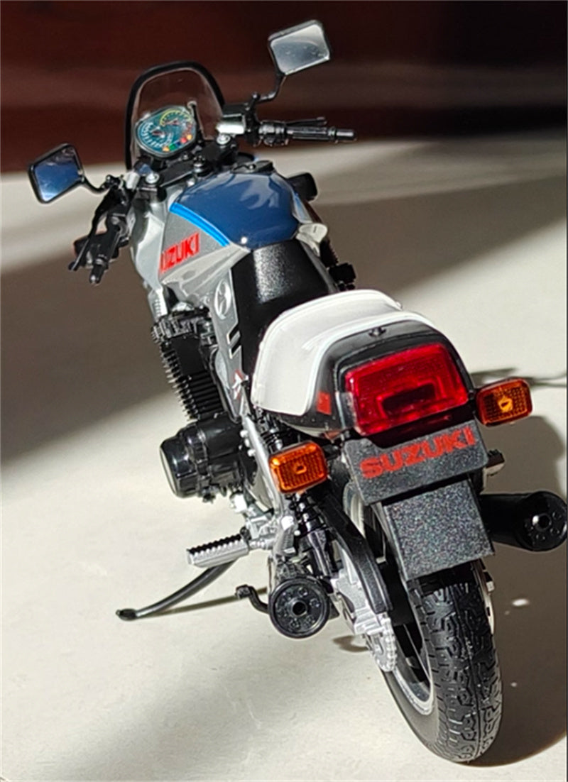 1:12 Suzuki GSX1100S  Blue Silver  Aoshima  DIECAST motorcycle Model