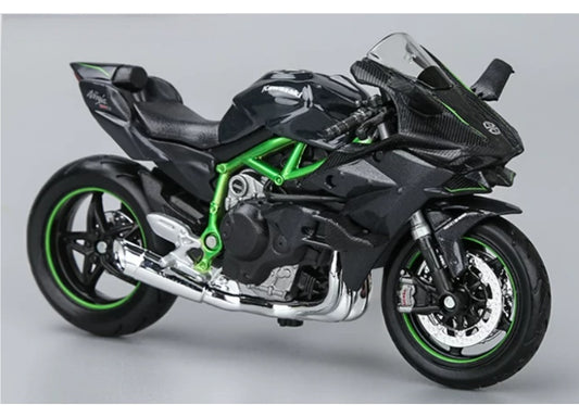 1:18 Kawasaki Ninja H2 R  Gray  Maisto  Diecast Motorcycle Model