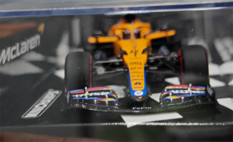 MINICHAMPS MCLAREN MCL35M ABU DHABI GP 2021 LTD 768PCS 1:43 Car Model view7