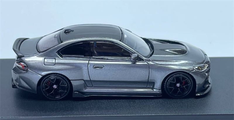 1:64 BMW M2 Mk2 G87 Titanium Gray SW Limited Edition 499PCS ONLY DIECAST Civil Car Model