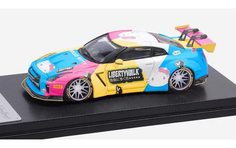1:64 Nissan GTR R35 LB   ET Model x MC Kitty Limited Edition 799PCS ONLY DIECAST Model