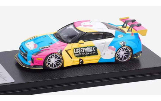 1:64 Nissan GTR R35 LB   ET Model x MC Kitty Limited Edition 799PCS ONLY DIECAST Model