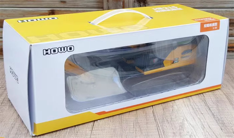 HOWO HE215 excavator 1:35 Truck Pre-built Model