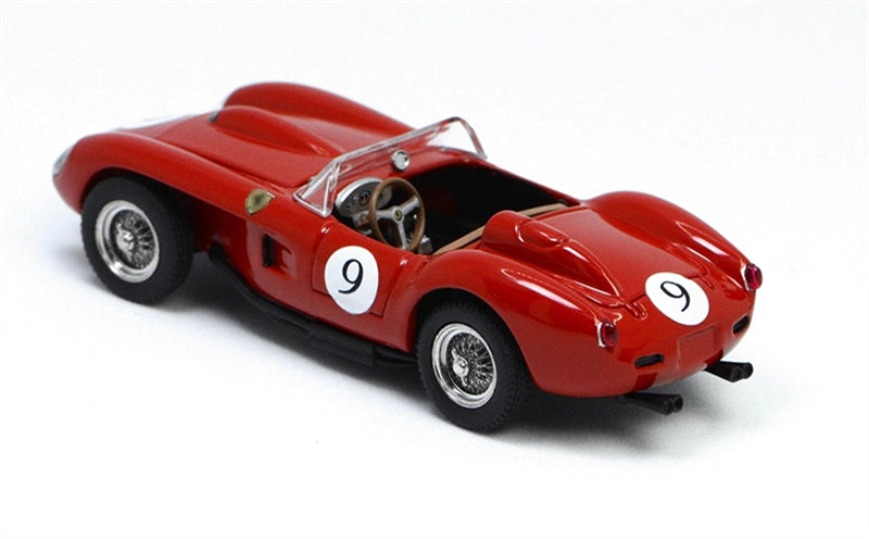 GFCC 1957 Ferrari 250 Testa Rossa Racing Red #9 LHD 1:64 car Pre-built Model view2