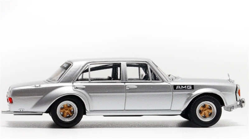 1:64 Mercedes Benz 300SEL W109 AMG Metallic Silver BSC DIECAST Limited Edition 599pcs ONLY Model