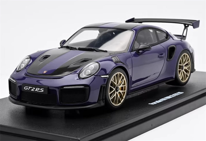 1:18 PORSCHE 911 (991.2) GT2 RS COUPE  purple  GT SPIRIT Limited Edition Resin Car Model