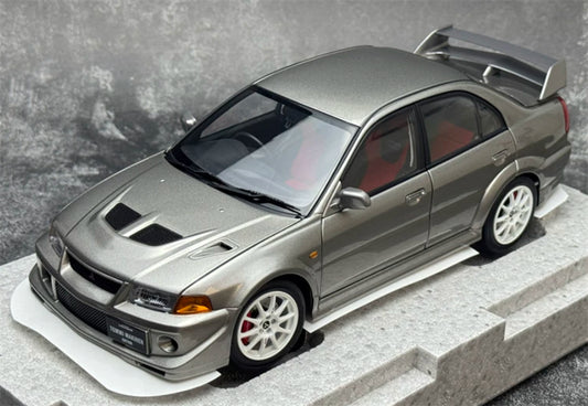 1:18 Mitsubishi Lancer Evolution VI (6.5) GSR T.M.E  Satellite Silver MOTORHELIX Limited Edition 499PCS ONLY DIECAST Model